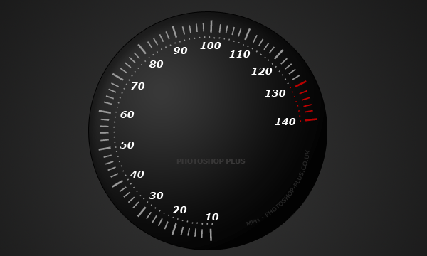 Speedometer Design In Photoshop