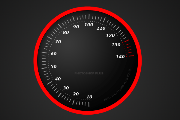 Speedometer Design In Photoshop