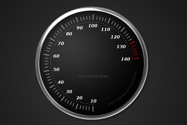 Speedometer Design In Photoshop