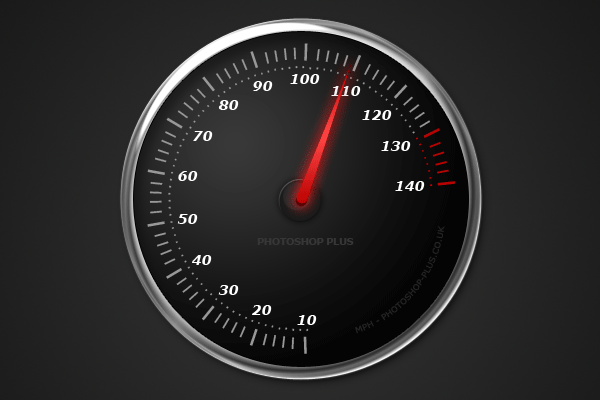 Speedometer Design In Photoshop